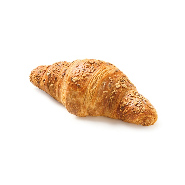 Orange vegan croissant