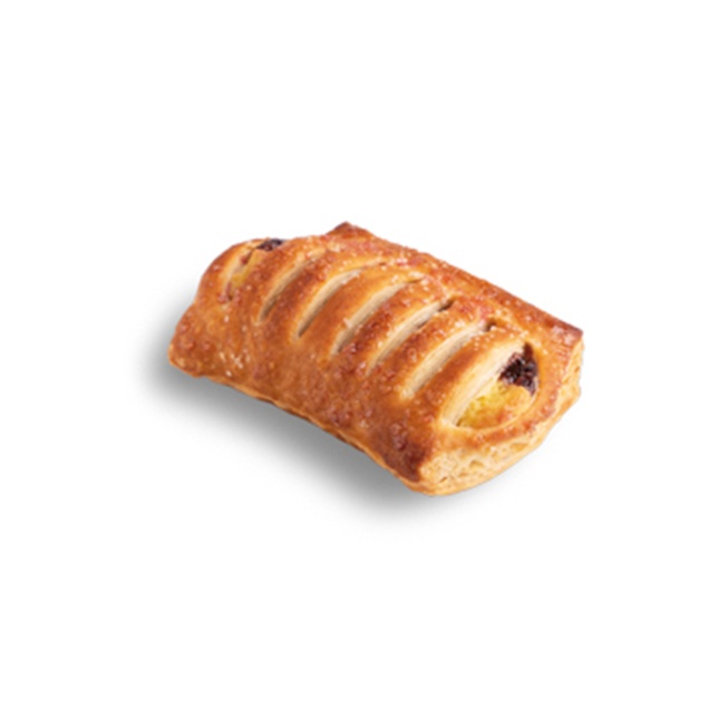 Custard and black cherry duetto