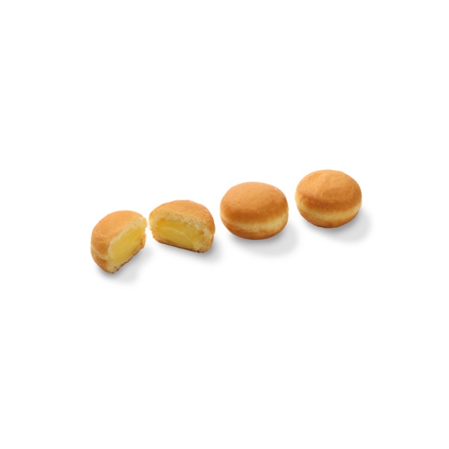 Custard micro krapfen
