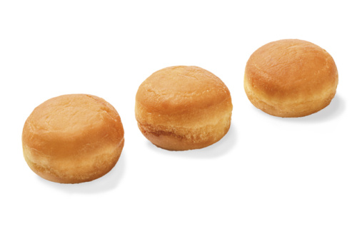 Plain micro krapfen